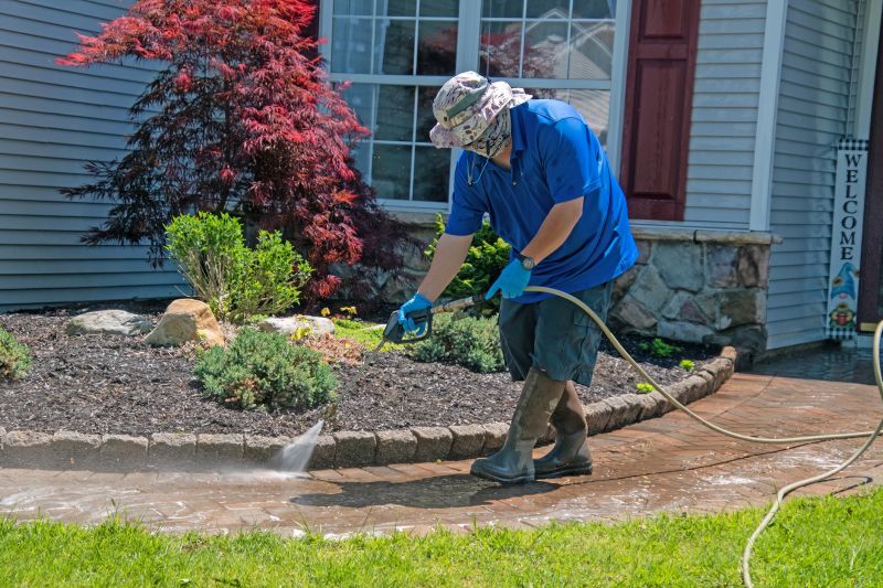 Brick Home Color Washing